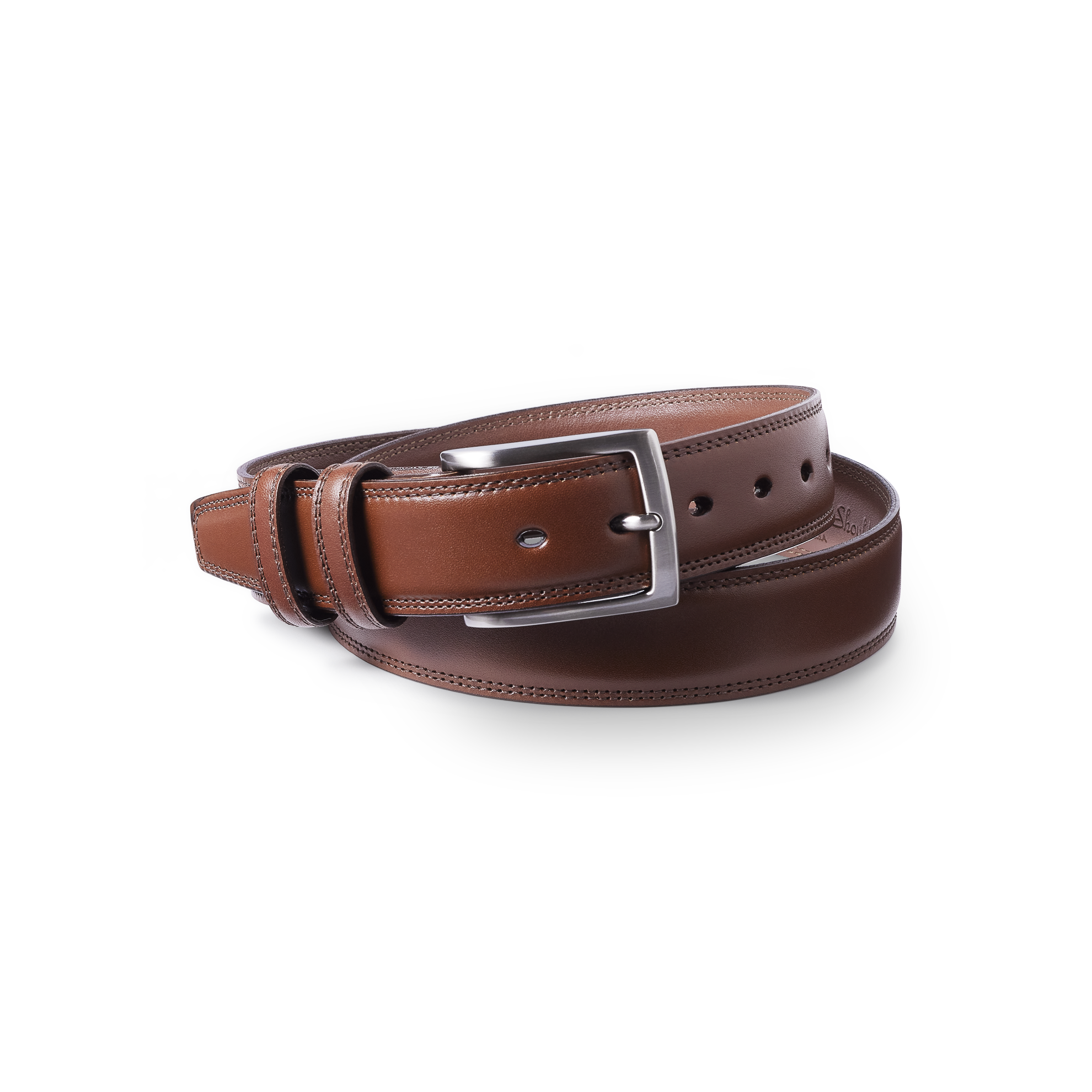 Men's Classic Leather Belt | Cognac Leather – Samuel Hubbard