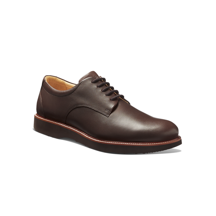 Founder Chestnut Leather Men's Oxford Work Shoes main