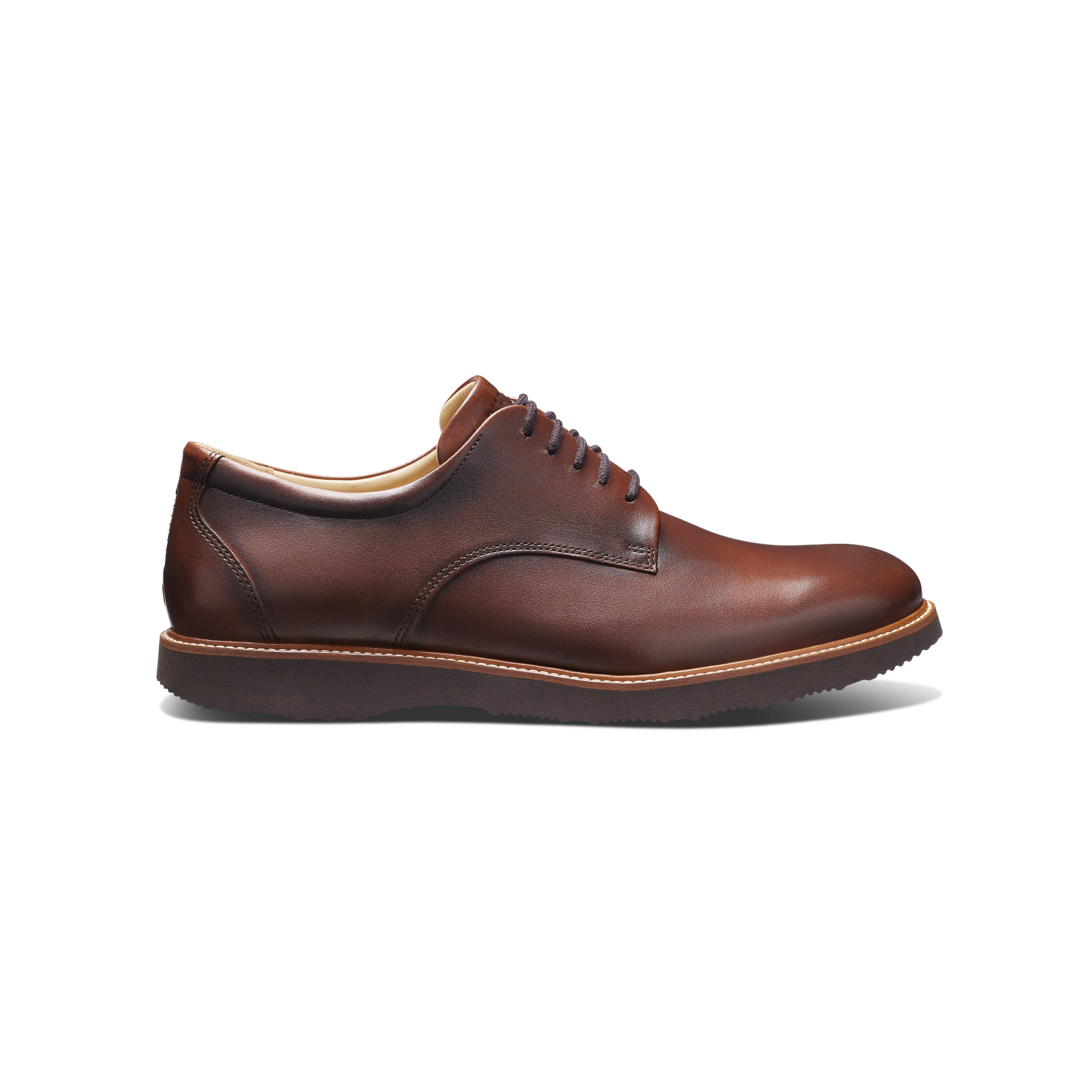 bobby brown wedding dress Florsheim Mens Postino Cognac Brown Oxford Cap Toe Leather Dress Shoes main image 1