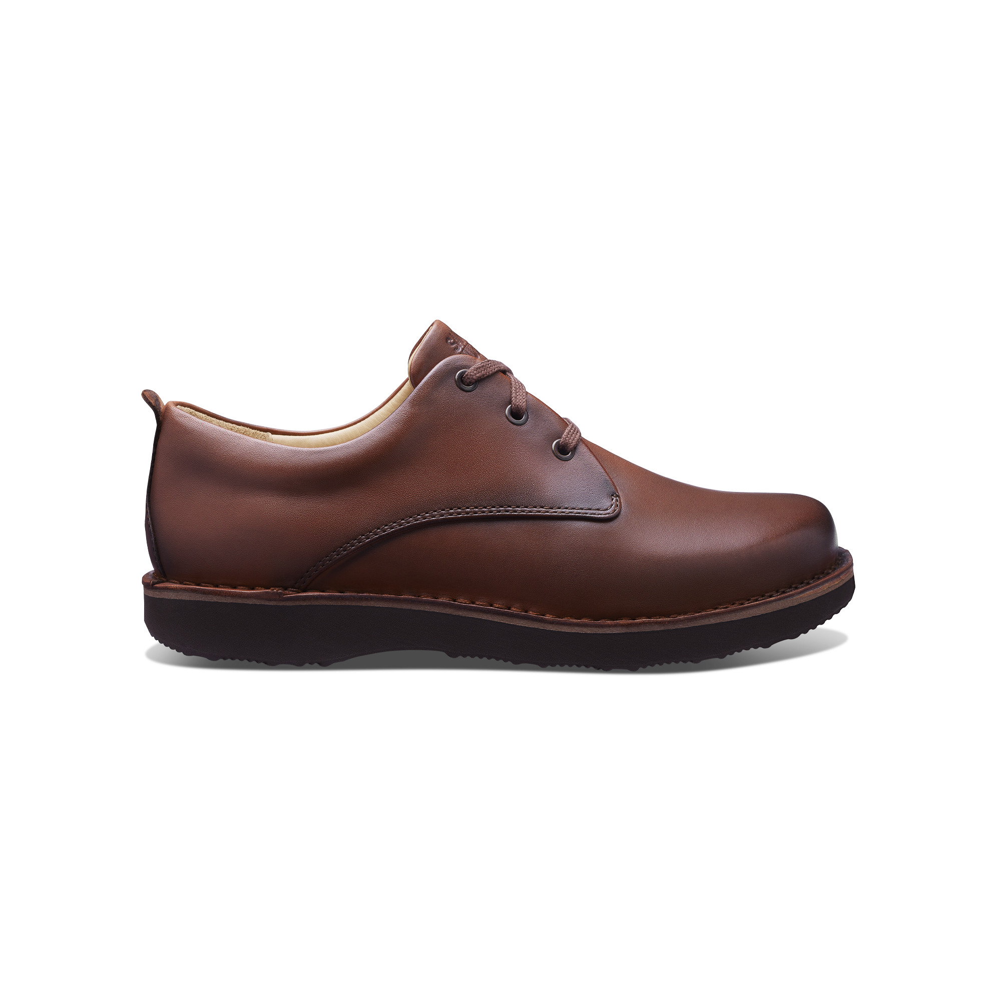 Men's Hubbard Free Oxford | Cognac Leather | Samuel Hubbard®