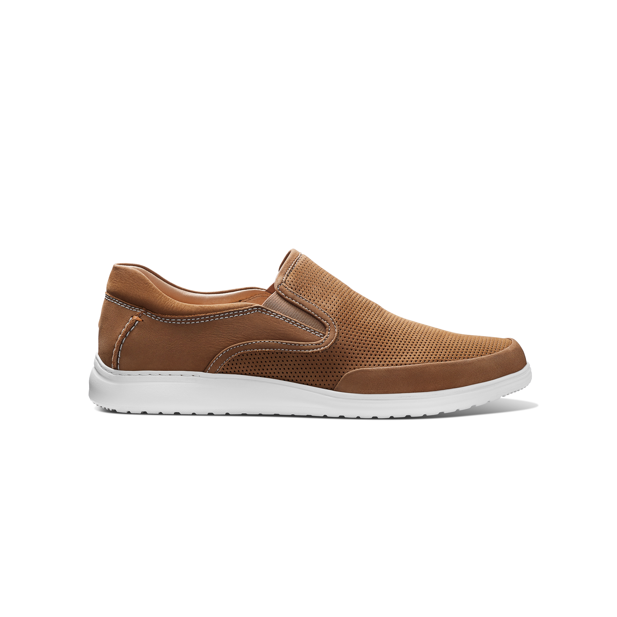 mens dress slip ons Men's Samuel Hubbard, Olema Slip-On Nutmeg Nubuck 9.5 Ww