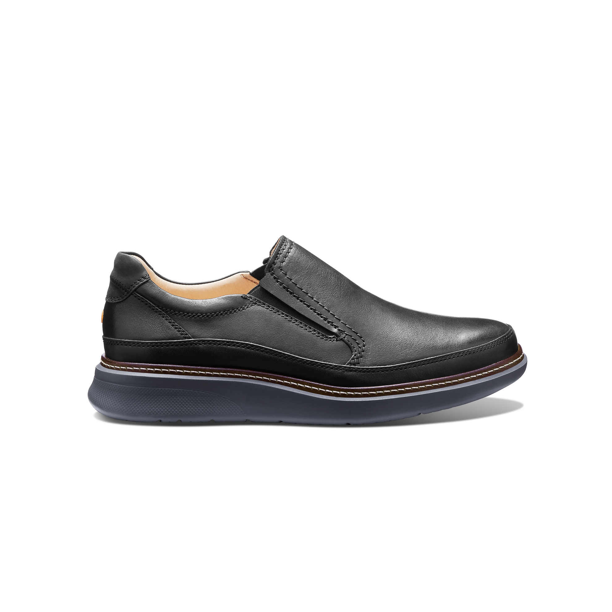 dress shoes mens slip on Men's Samuel Hubbard, Rafael Slip-On Black Leather 12 M