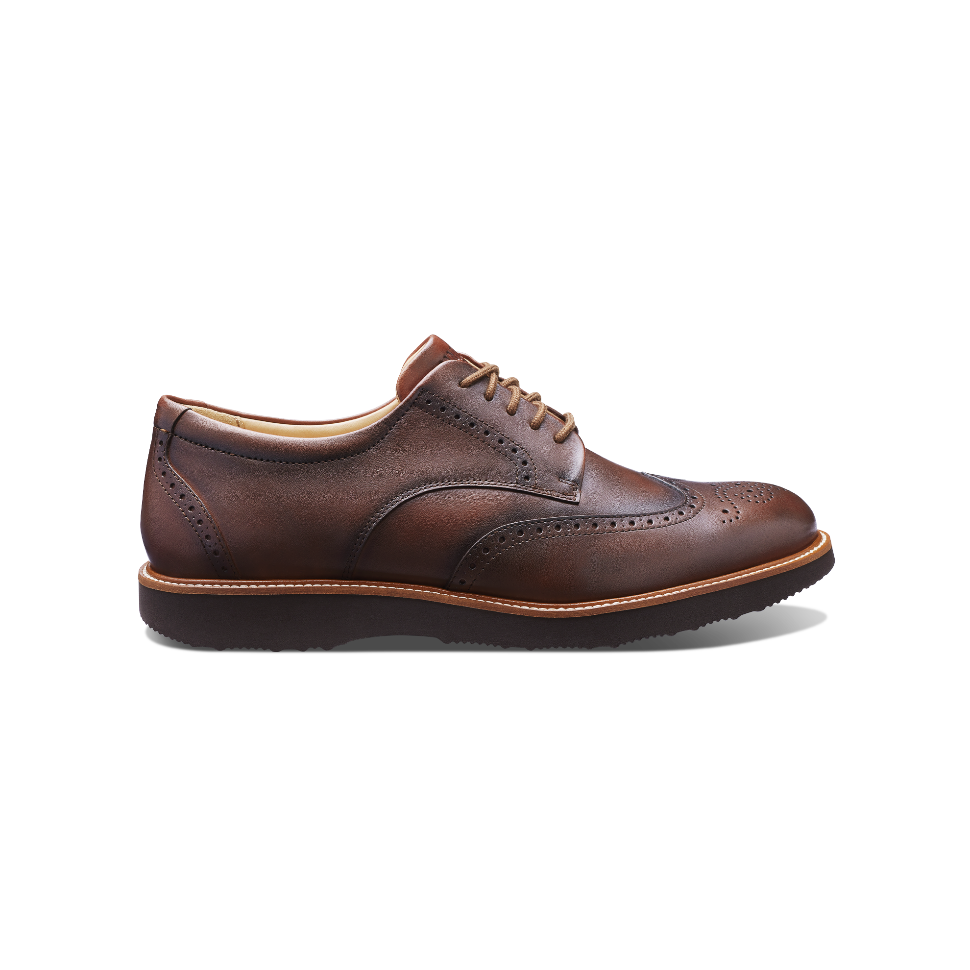 comfortable brown dress shoes Men's Tipping Point Oxford | Cognac Leather Cognac Leather / Medium / 8.5