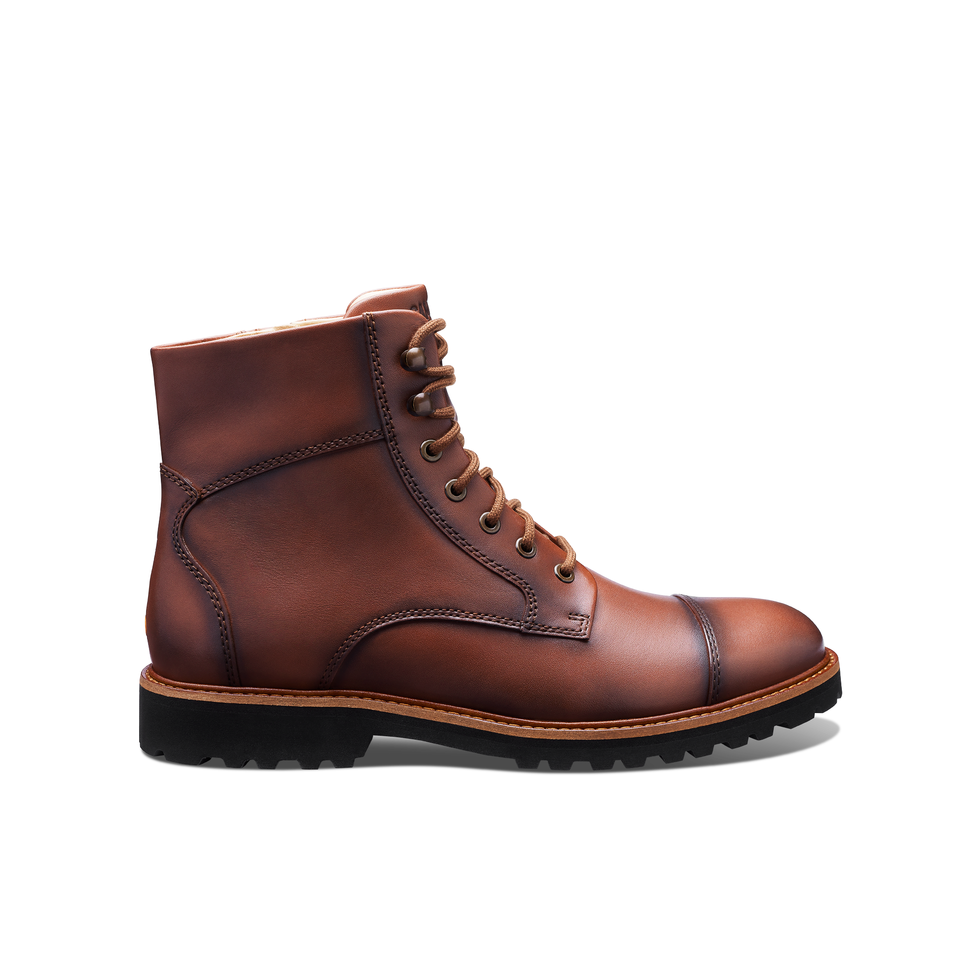 Men's Uptown Maverick Boot | Cognac Leather | Samuel Hubbard®