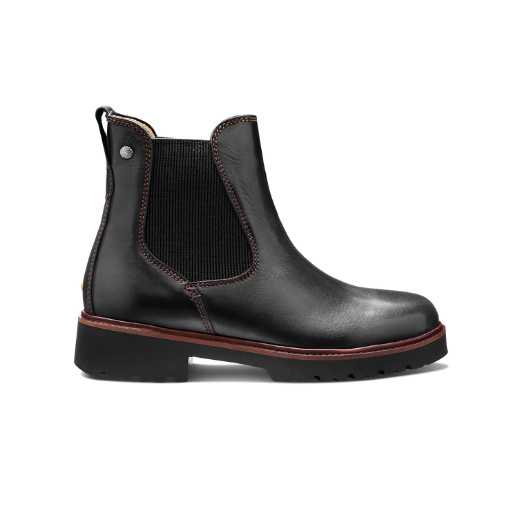 Van Ness Chelsea Boot Black Leather profile