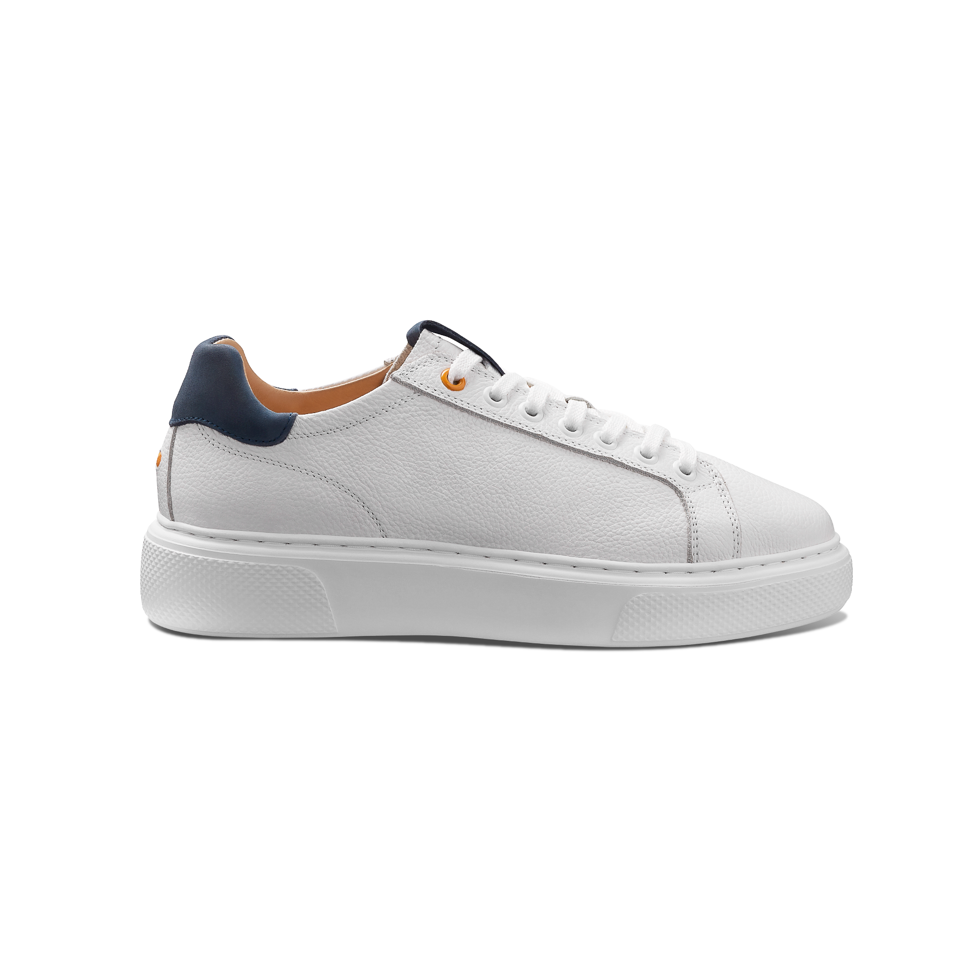 Women's Sunset Sneaker 2.0 | White Leather – Samuel Hubbard
