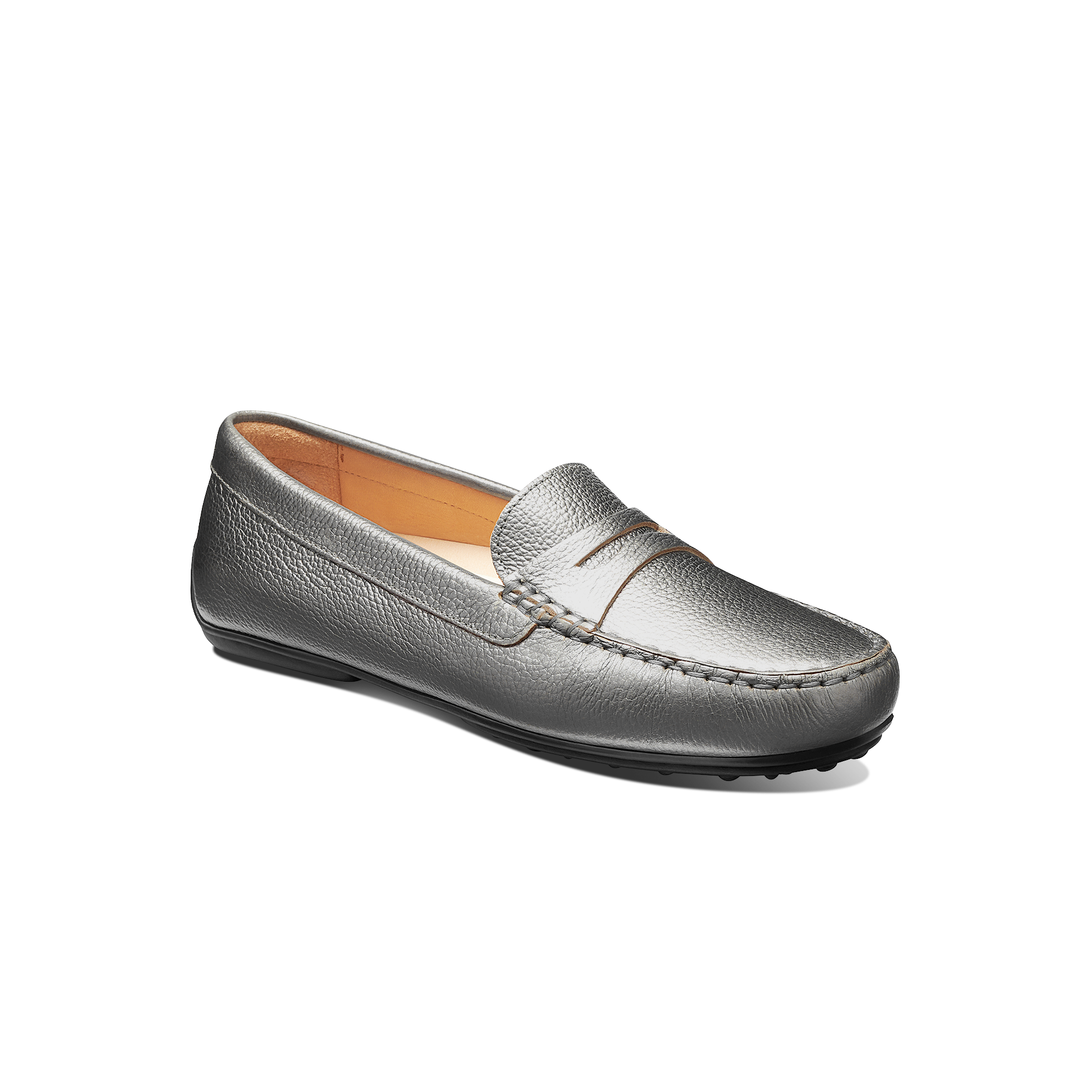 Free Spirit for Her | Women's Leather Drivers | Pewter Leather