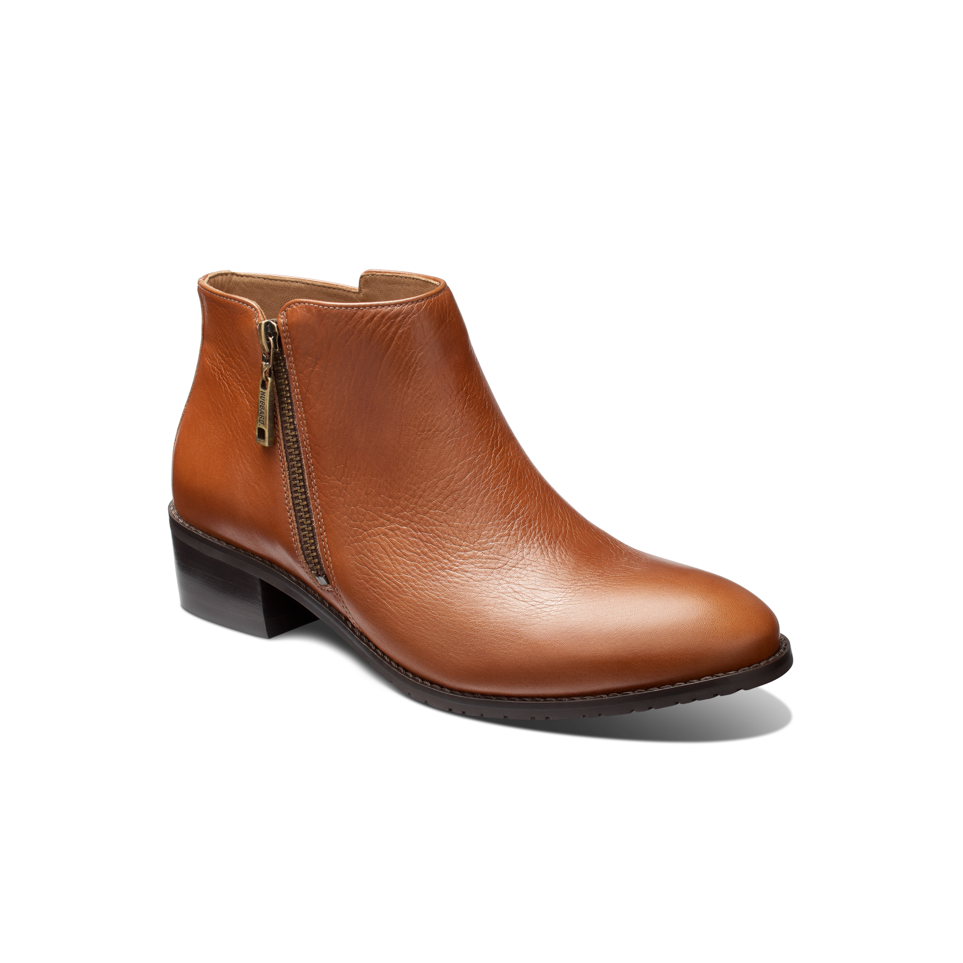 Krage Gendanne Afstem Valencia | Women's Leather Ankle Boot | Whiskey Tan