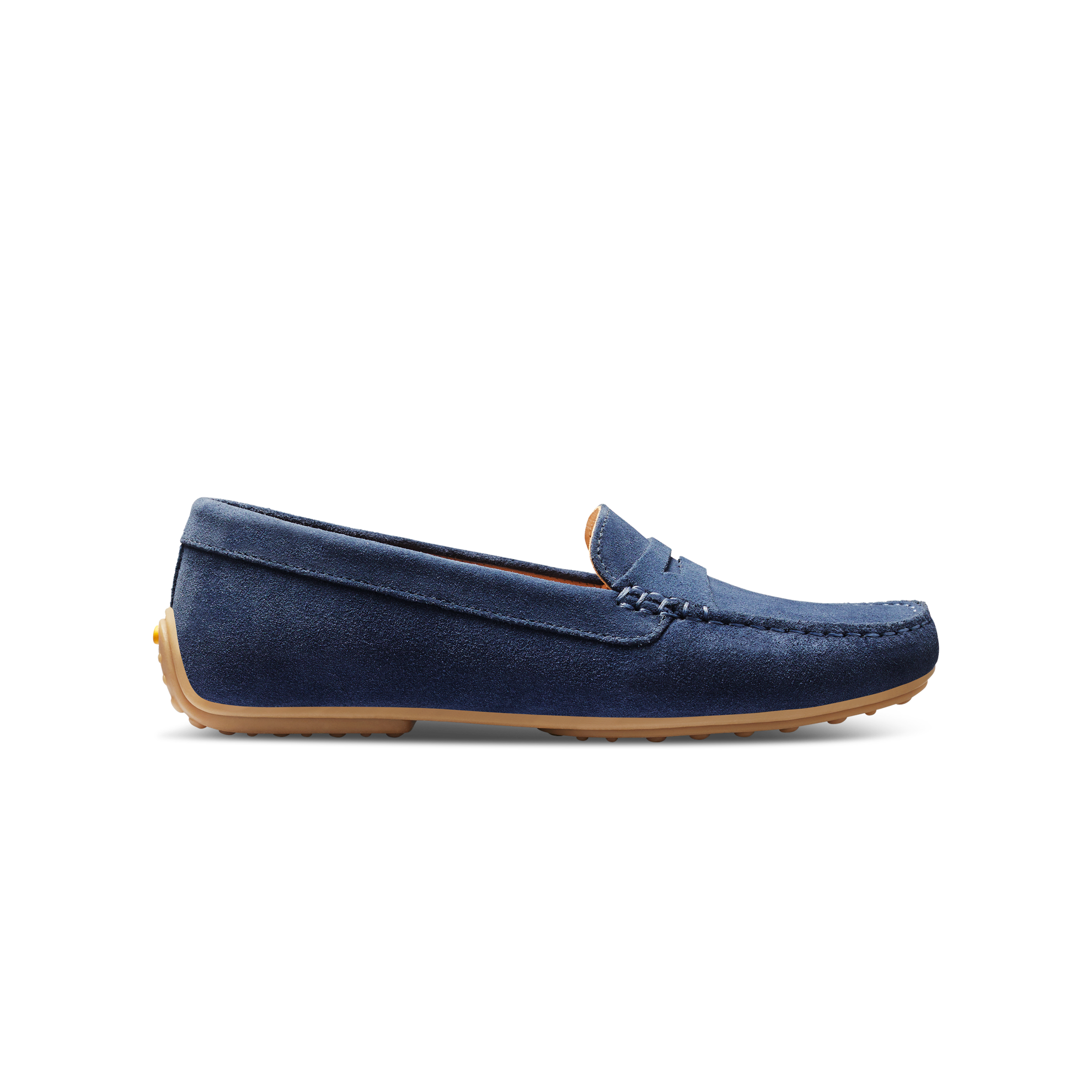 Driving Loafers Women's Blue Suede Shoes Women's Free Spirit