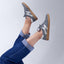 Person wearing Balboa sneaker in Slate nubuck