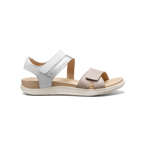 南仏プロバンスクロス「アンティーユ」200✕150 Women's Capri Sandal | Textured Pearl Leather – Samuel Hubbard