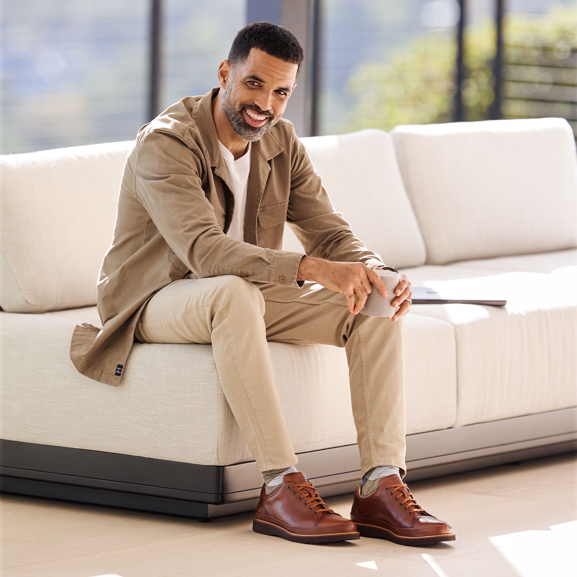 Samuel Hubbard DressFast Men's Shoes Cognac Leather : 9.5 D - Medium Samuel Hubbard DressFast Men's Shoes Cognac Leather : 9.5 D - Medium