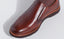 Detail shot of Frequent Traveler Loafer in Cognac. 