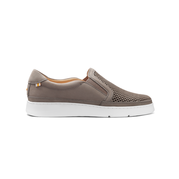Women's Featherlight Laguna Slip-On | Mushroom Nubuck – Samuel Hubbard
