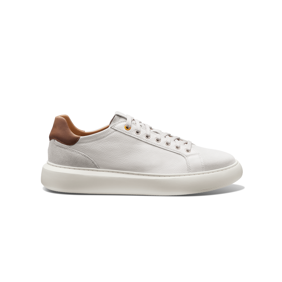 Sunset Sneaker | Men's Modern Leather Sneakers | Taupe Leather