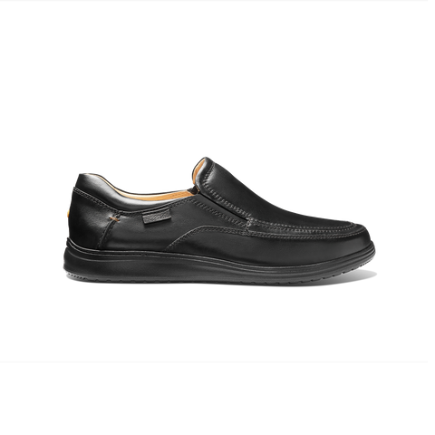 Men's Featherlight Olema Loafer | Black Leather – Samuel Hubbard