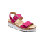 Women's Portola Two Strap Sandal Fuchsia Nubuck
