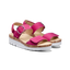 Women's Portola Two Strap Sandal Fuchsia Nubuck