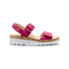 Women's Portola Two Strap Sandal Fuchsia Nubuck