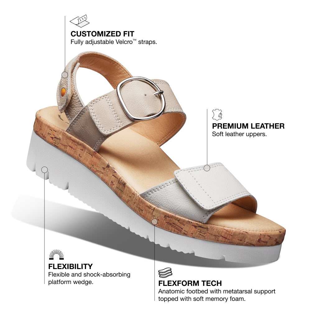 Women's Portola Two Strap Sandal | Blue Nubuck – Samuel Hubbard