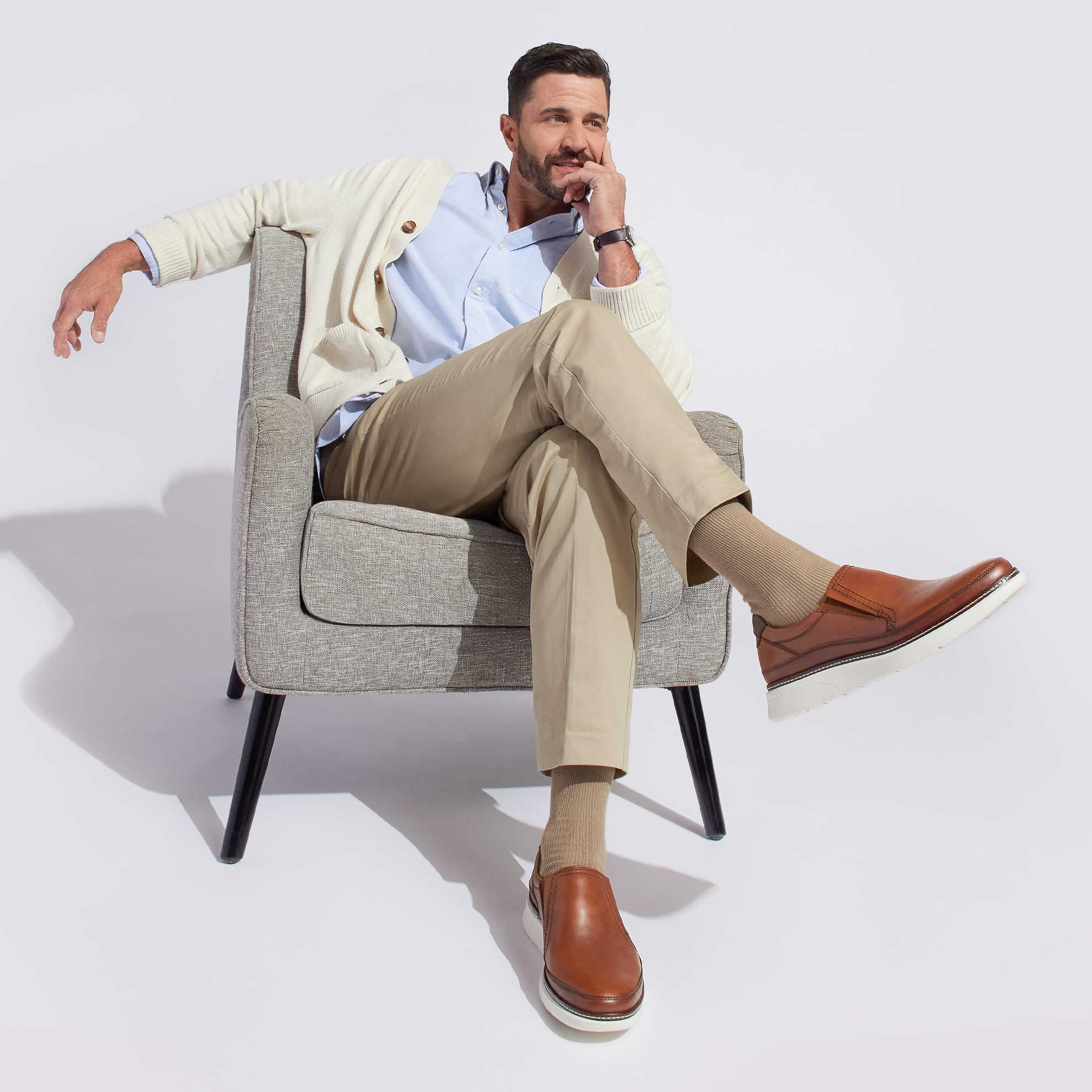 (取寄) サミュエル ハバード メンズ ラファエル スリッポン Samuel Hubbard men Rafael Slip-On Tan Leather Men's Rafael Hybrid Slip-On | Tan Leather – Samuel Hubbard