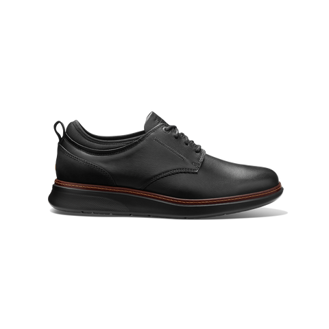 Men's Rafael Hybrid Lace-Up - Black Leather on Black Sole, Size 14 Extra Wide (4E) Men's Rafael Hybrid Lace-Up - Black Leather on Black Sole, Size 14 Extra Wide (4E)