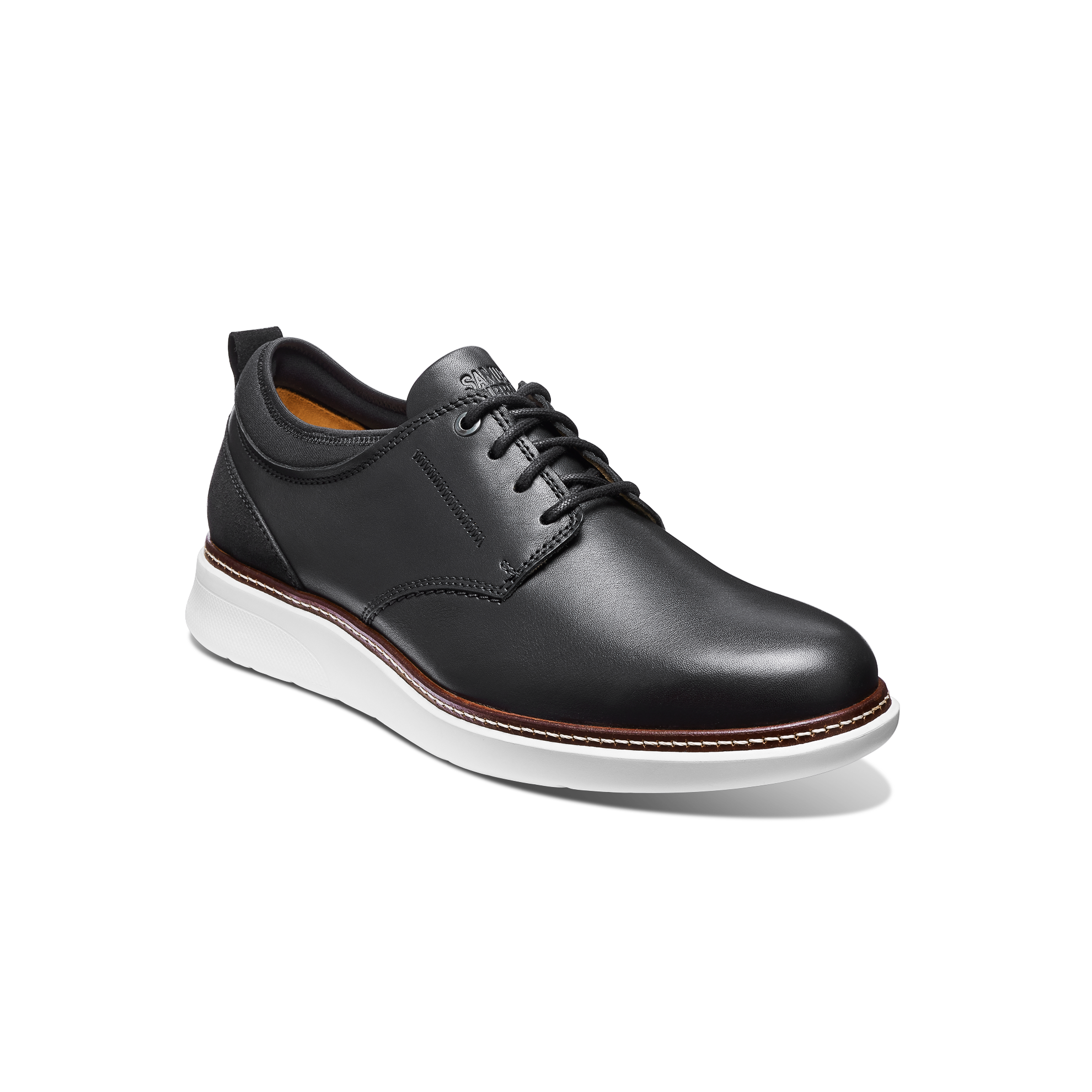Men's Samuel Hubbard, Rafael Lace-Up Black Leather 9.5 W Men's Samuel Hubbard, Rafael Lace-Up Black Leather 9.5 W