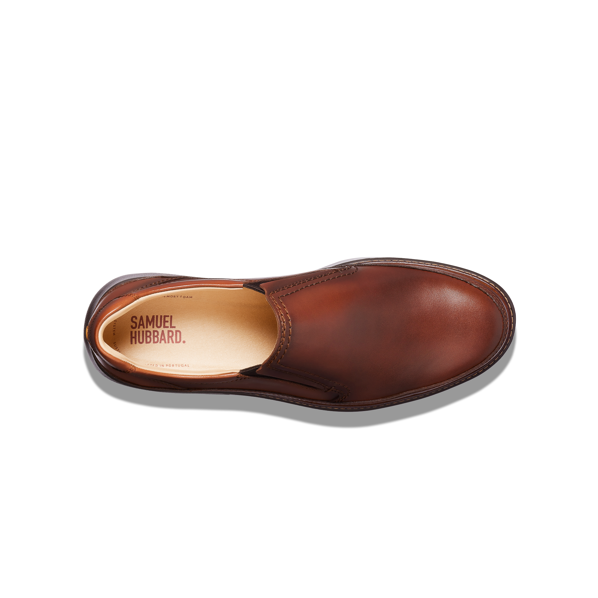 Samuel Hubbard Shoe Co. Men's Rafael Slip-On - Brown - Loafers Samuel Hubbard Shoe Co. Men's Rafael Slip-On - Brown - Loafers