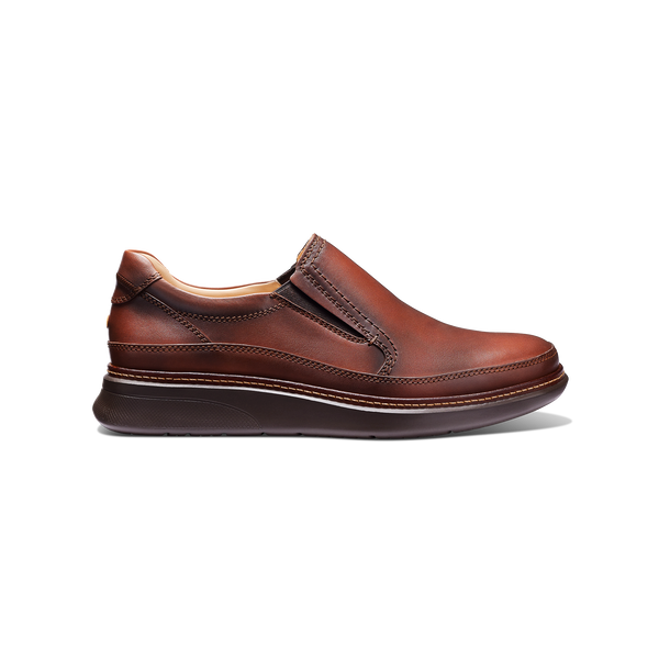 Men's Rafael Hybrid Slip-On | Cognac Leather | Samuel Hubbard®