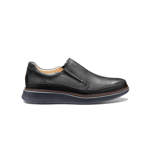 Men's Rafael Hybrid Slip-On | Black Leather – Samuel Hubbard