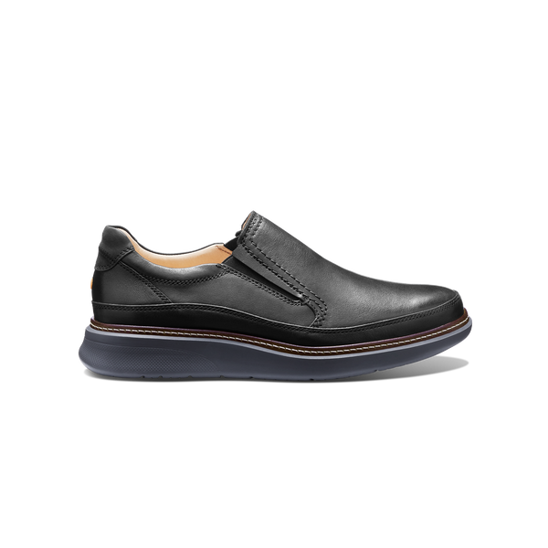 Men's Rafael Hybrid Slip-On | Black Leather – Samuel Hubbard