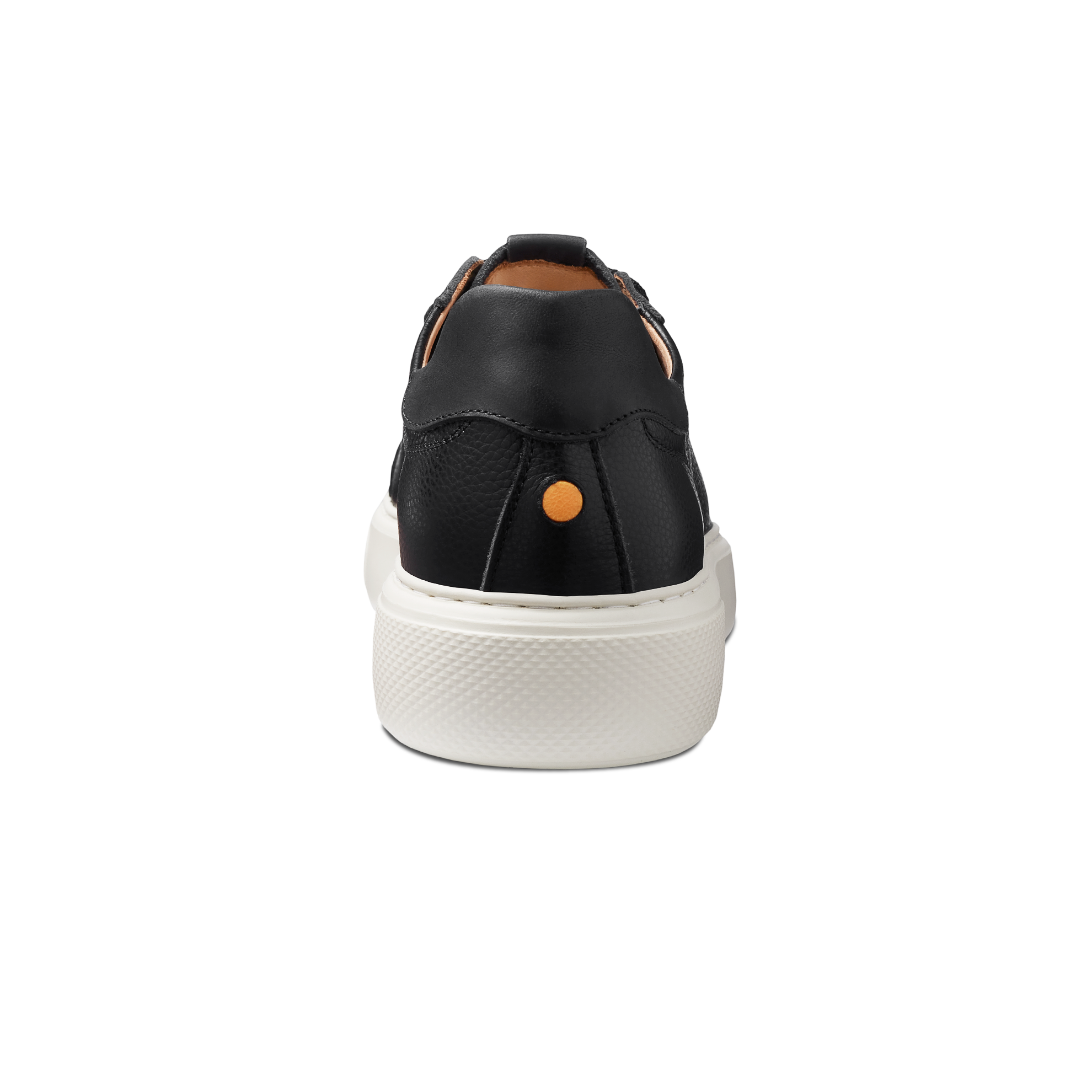 Men's Sunset Sneaker 2.0 | Black Leather on White Sole – Samuel