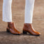Women's Valencia Ankle Boot Whiskey Tan Close Up
