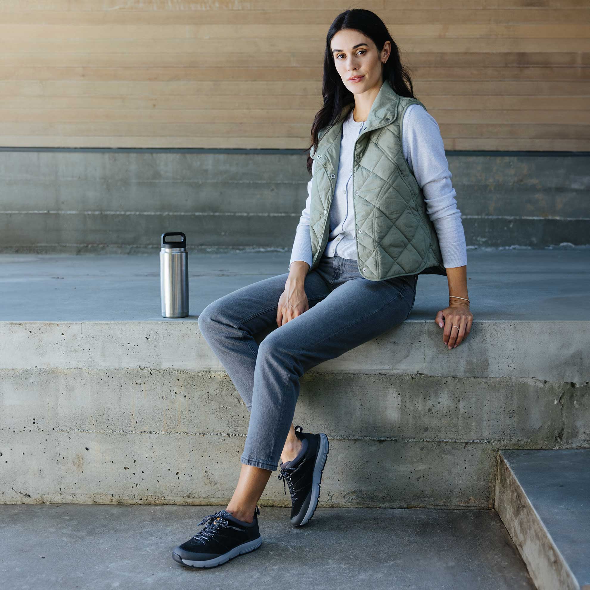 Women's Camino Walker | Black Nubuck – Samuel Hubbard