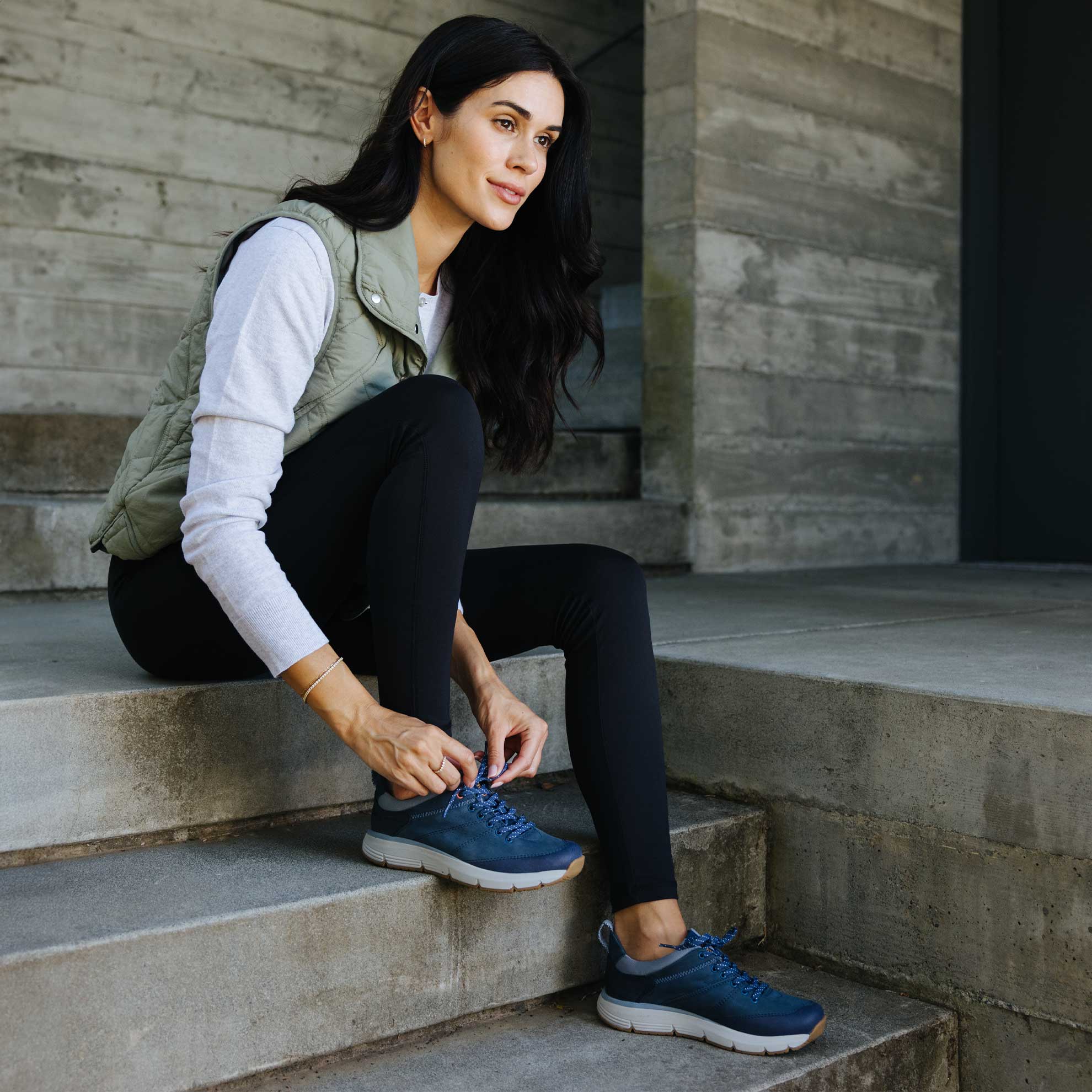 Women's Camino Walker | Navy Nubuck – Samuel Hubbard