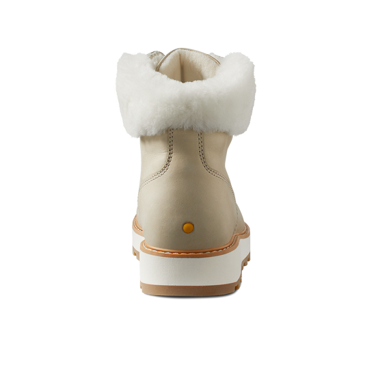 Women's Genuine Sheepskin Toggle Button Winter Boots – Moccasins Canada