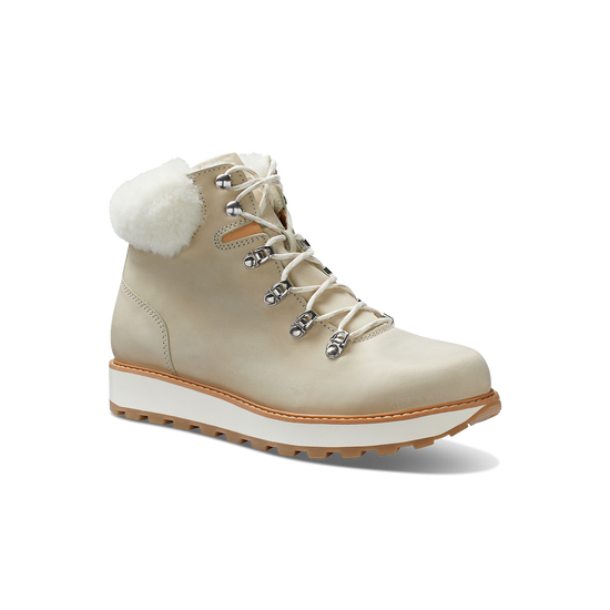 Winter white 2025 boots leather