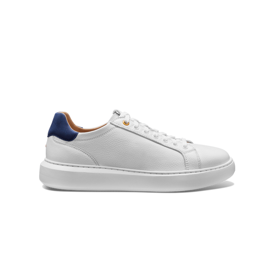 Sunset Sneaker Women's Modern Leather Sneakers White Leather profile