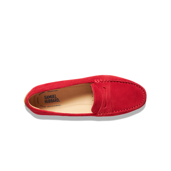 Free spirit for her Red Suede Overhead