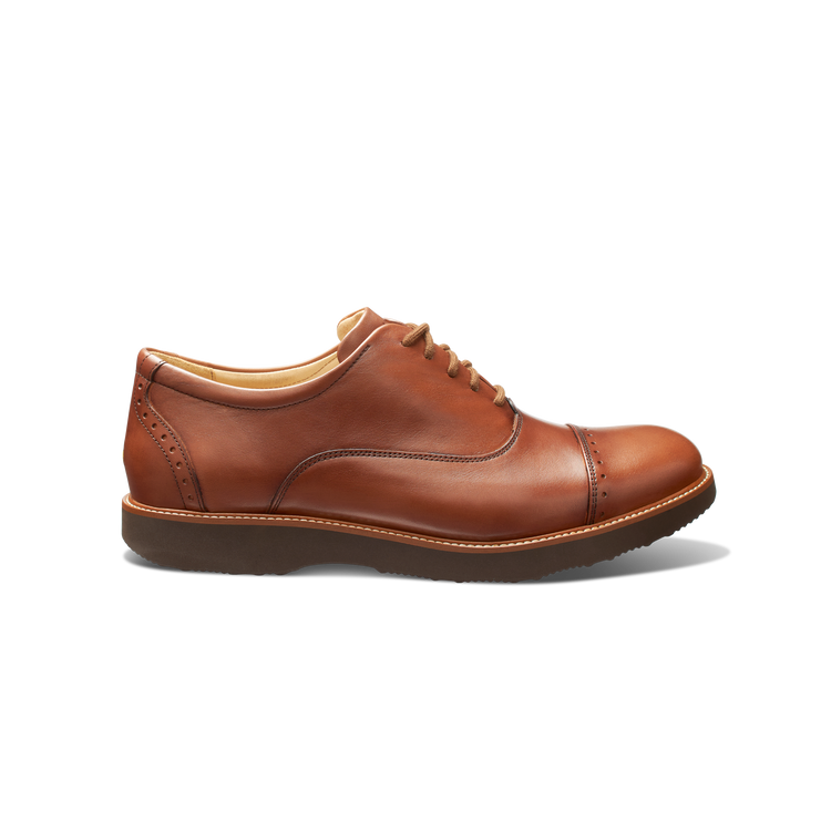 Market Cap Whiskey Leather Brogue Dress Shoes profile