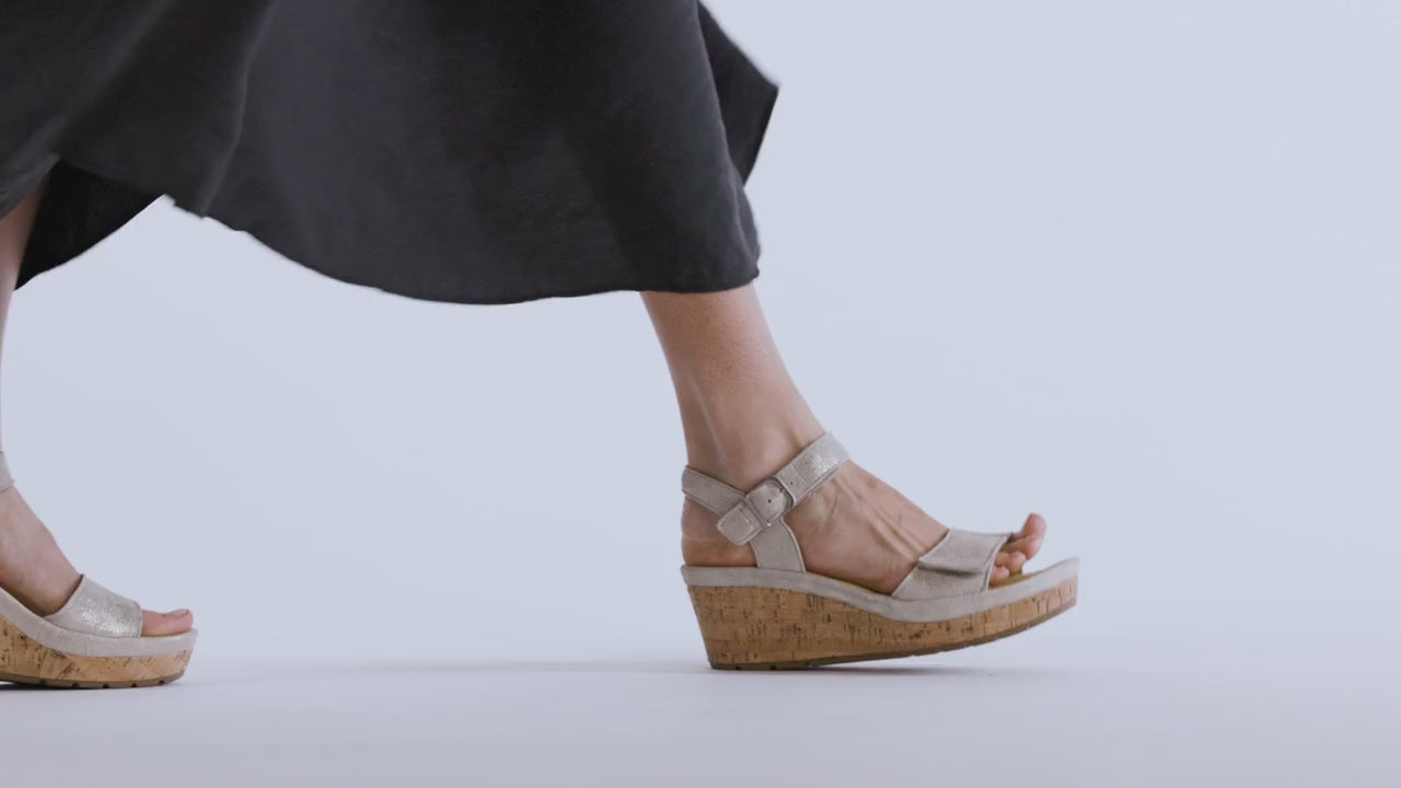 Women's Portola Two-Strap Wedge video