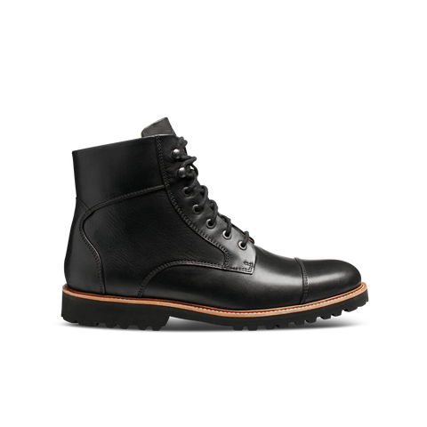 Men's Uptown Maverick Boot | Black Leather | Samuel Hubbard®