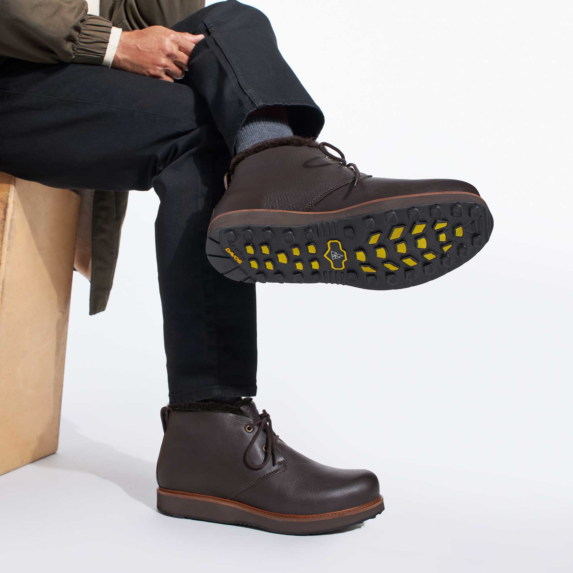 Men's Winter's Day Boots | Espresso Brown Leather – Samuel Hubbard