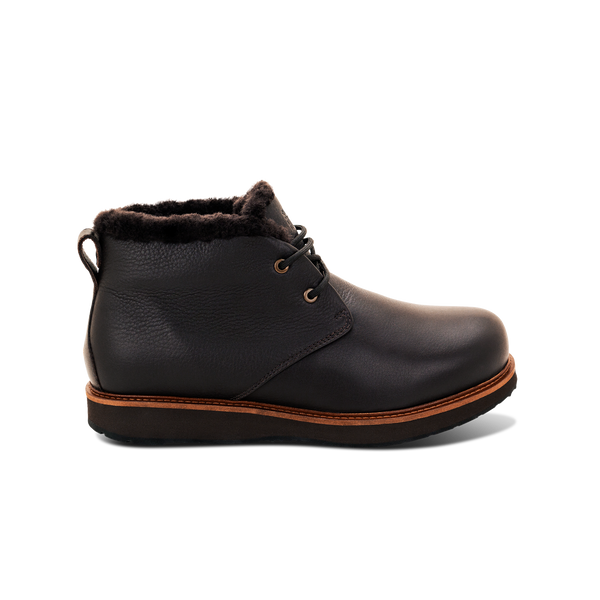 Men's Winter's Day Boots | Espresso Brown Leather – Samuel Hubbard