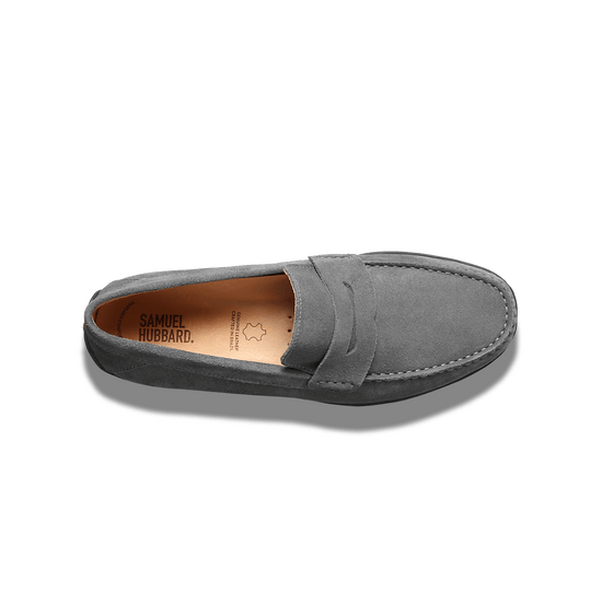 Free Spirit for hIm Gray Suede overhead