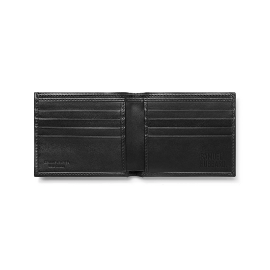 Stuart & Lau | The Slim Wallet - Saffiano Black