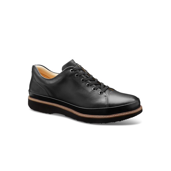 Dress Sneaker In Black Leather – Ace Marks