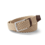 Easy Men's Woven Rayon Belt Multi-Tan wrapped