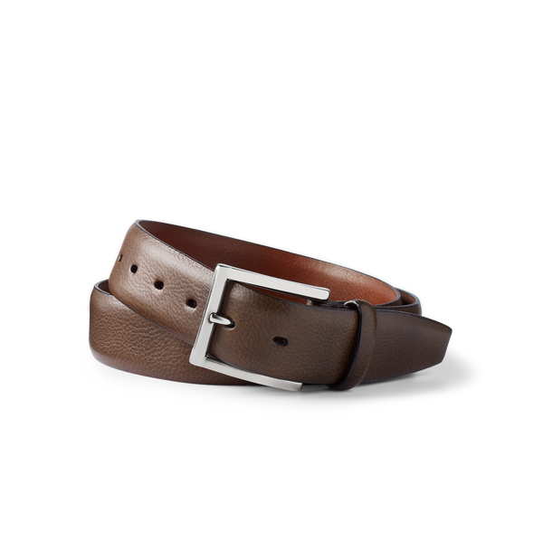 S*h様 STEER OIL SMOOTH LEATHER BELT〈30mm〉 Comme des Garçons Homme: Black Steer Oil Smooth 30 MM Belt | SSENSE