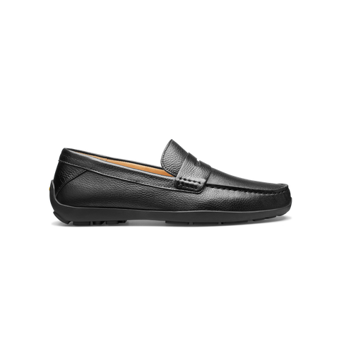 Men Samuel Hubbard Mens‎ Black Free Spirit Leather Loafers main image 0
